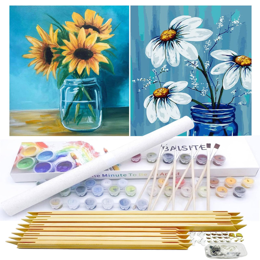 Paint by Numbers Kit for Adults,16" Lx20 W Canvas for Painting Kits for Adults in Colorful Box-Breathtaking Colorful Scenery 8481-Already Stretched on a Wooden Frame, TCoU Recommendations from Amazon Products