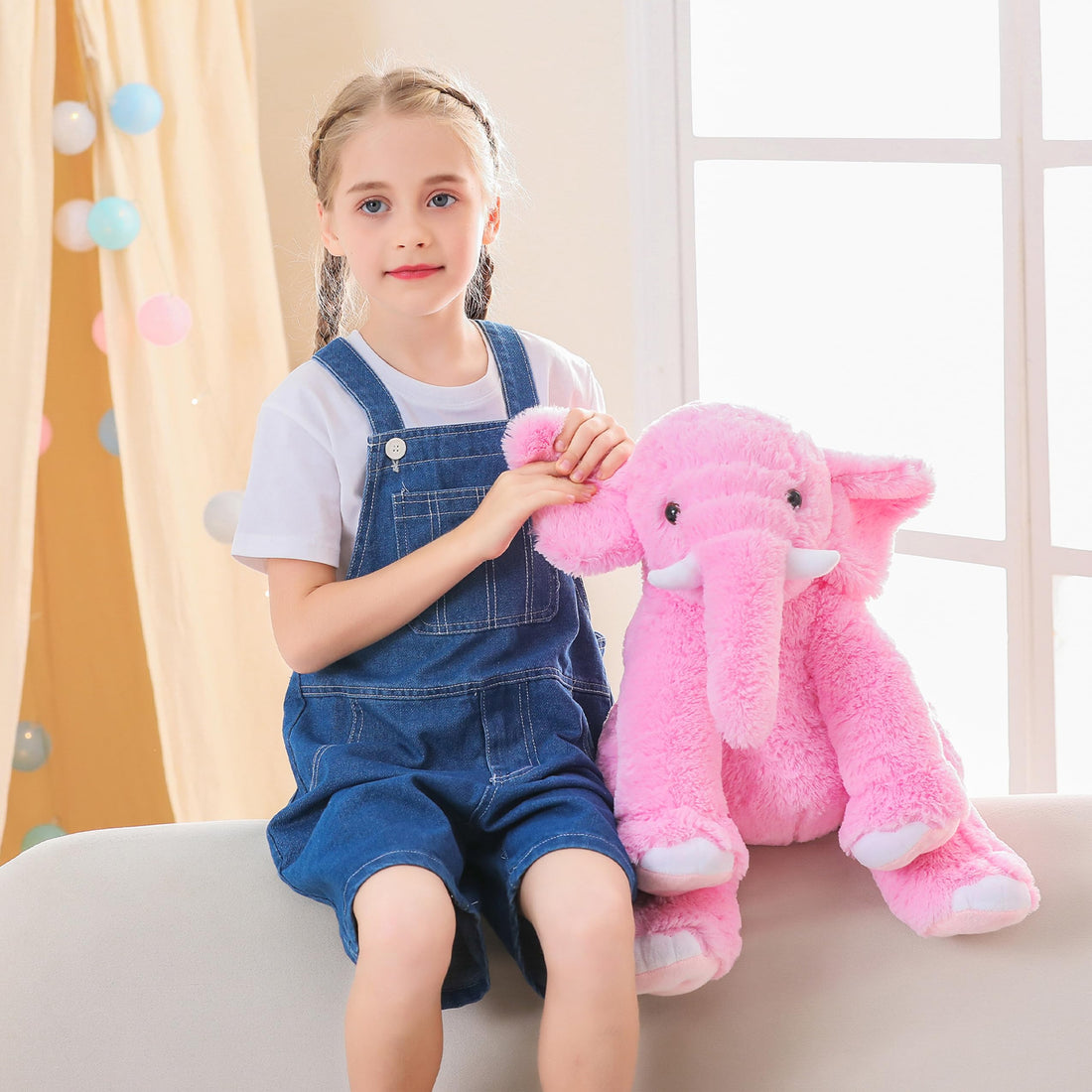 Get a Hug!! -- 5 lbs 24" Weighted Stuffed Animals, Panda Plushie, Cute Panda Weighted Plush Pillow, Giant Stuffed Animals for Kids & Adults alike!! TCoU Recommendations from Amazon Products