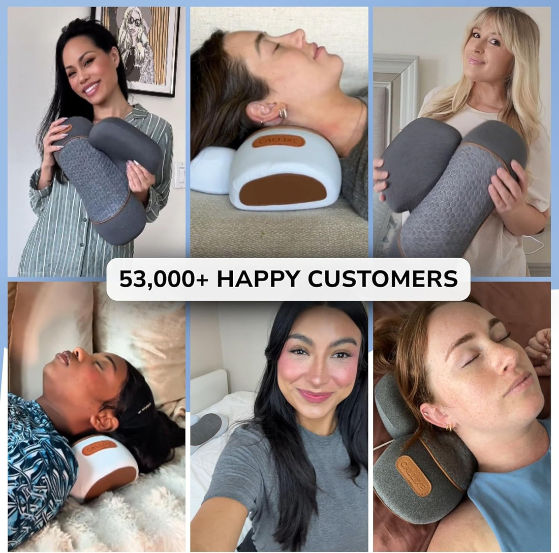 Original TheraPillow – 3-in-1 Neck Massager Pillow with Heat & Gentle Traction | Relaxing Neck & Shoulder Support with Vibration Massage, Wireless Design & USB-C Charging, TCoU Recommendations from Amazon Products