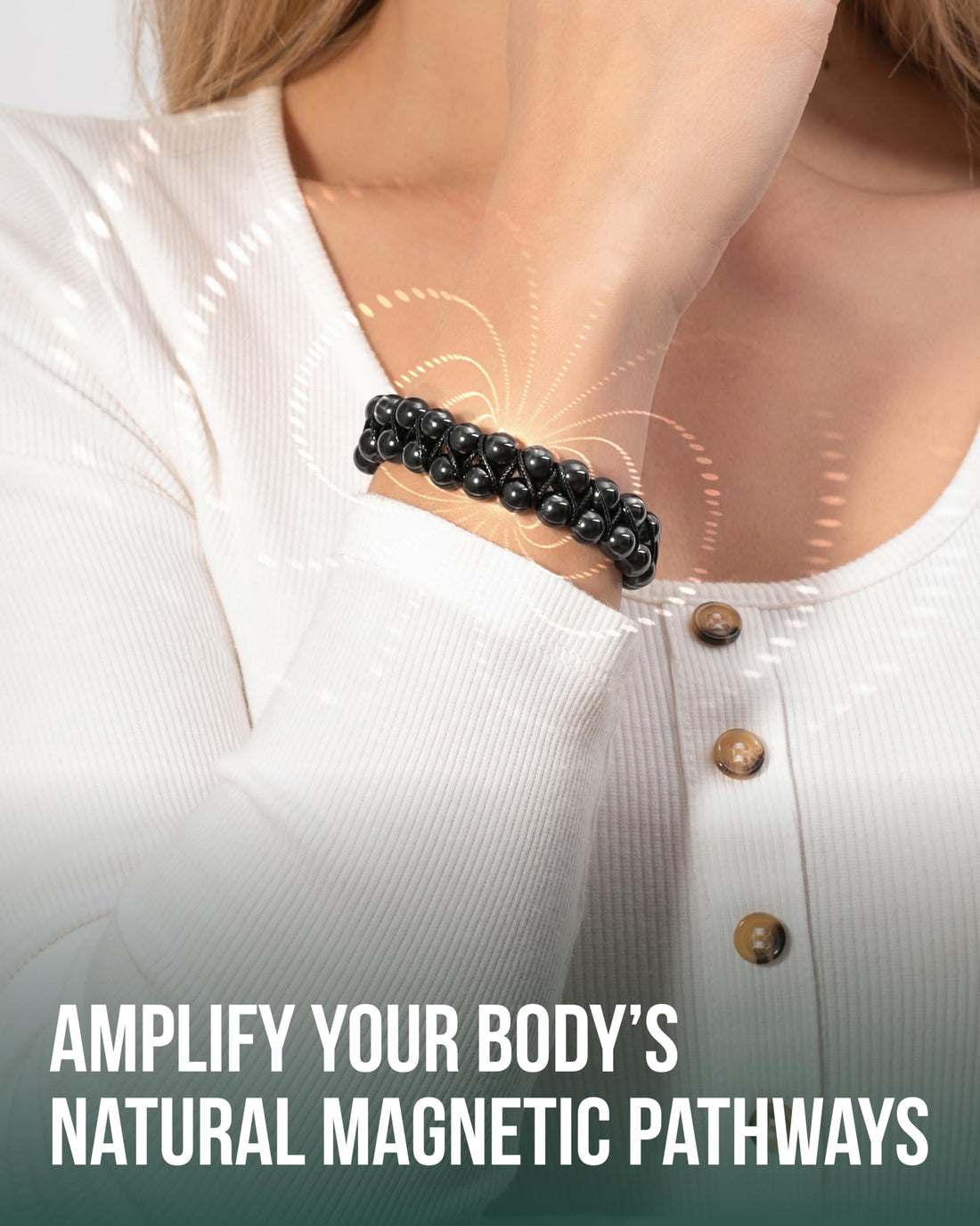 Copper Jewelry--MagnetRX® Magnetic Bracelets for Men & Women – MAX Strength Magnetic Hematite & Copper Bracelet with 8mm Solid Copper Beads (Double Copper), TCoU Recommendations from Amazon Products