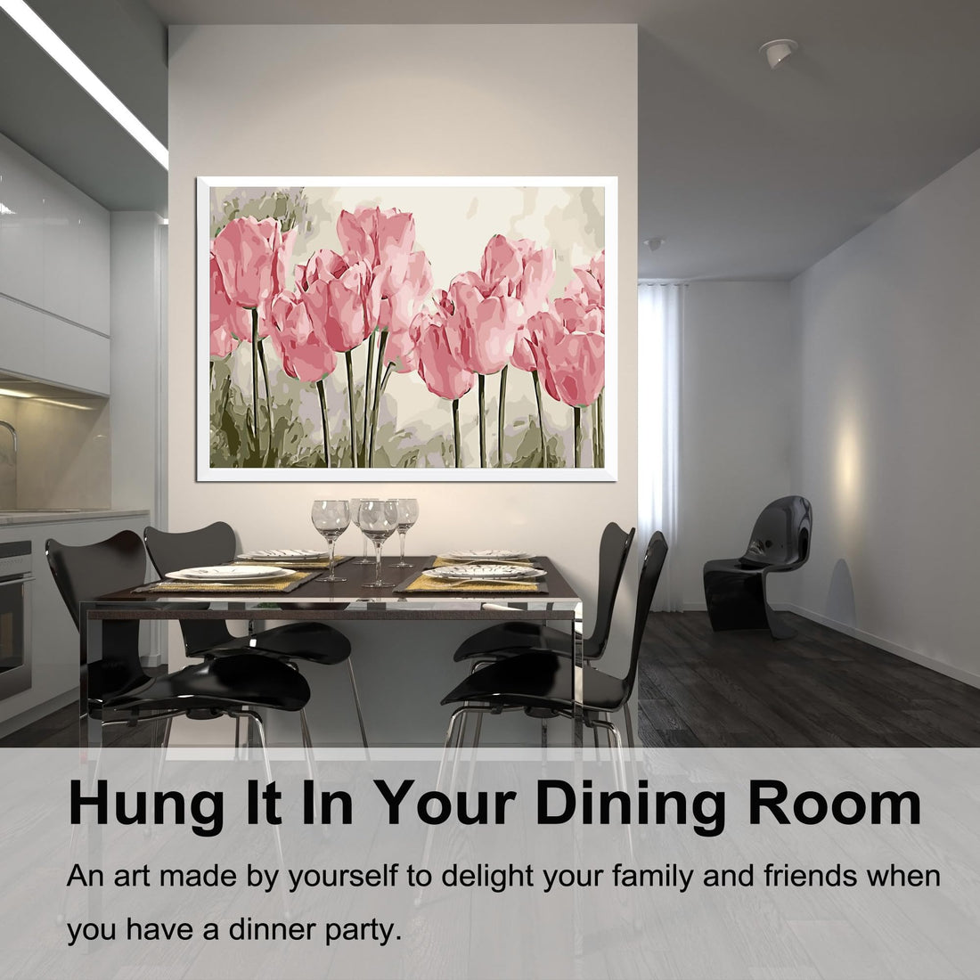 Paint by Numbers Kit for Adults,16" Lx20 W Canvas for Painting Kits for Adults in Colorful Box-Breathtaking Colorful Scenery 8481-Already Stretched on a Wooden Frame, TCoU Recommendations from Amazon Products