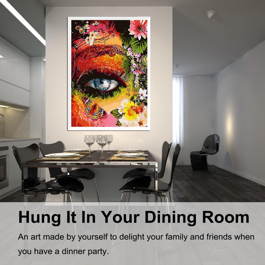 Paint by Numbers Kit for Adults,16" Lx20 W Canvas for Painting Kits for Adults in Colorful Box-Breathtaking Colorful Scenery 8481-Already Stretched on a Wooden Frame, TCoU Recommendations from Amazon Products