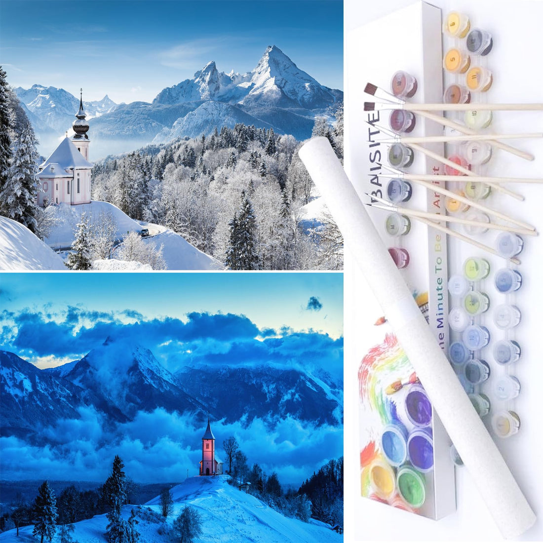 Paint by Numbers Kit for Adults,16" Lx20 W Canvas for Painting Kits for Adults in Colorful Box-Breathtaking Colorful Scenery 8481-Already Stretched on a Wooden Frame, TCoU Recommendations from Amazon Products