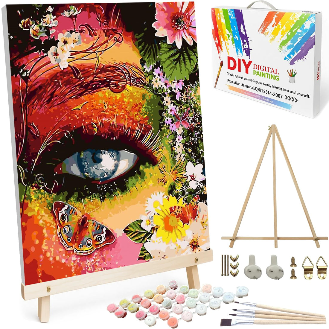 Paint by Numbers Kit for Adults,16" Lx20 W Canvas for Painting Kits for Adults in Colorful Box-Breathtaking Colorful Scenery 8481-Already Stretched on a Wooden Frame, TCoU Recommendations from Amazon Products