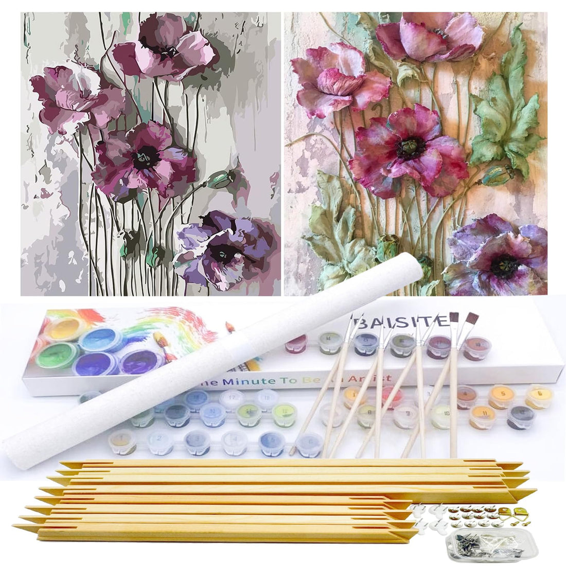 Paint by Numbers Kit for Adults,16" Lx20 W Canvas for Painting Kits for Adults in Colorful Box-Breathtaking Colorful Scenery 8481-Already Stretched on a Wooden Frame, TCoU Recommendations from Amazon Products