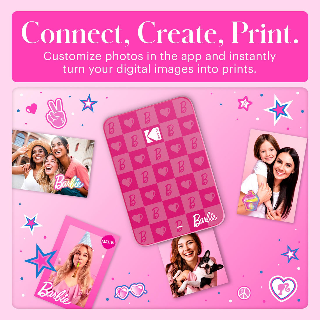 x-Amazon Best Finds - Gifts-electronics -- KODAK Step Instant Photo Printer, Zink 2x3” Color Sticky-Back Photos, Bluetooth Compatible with iOS & Android Devices, Editing App, Blue