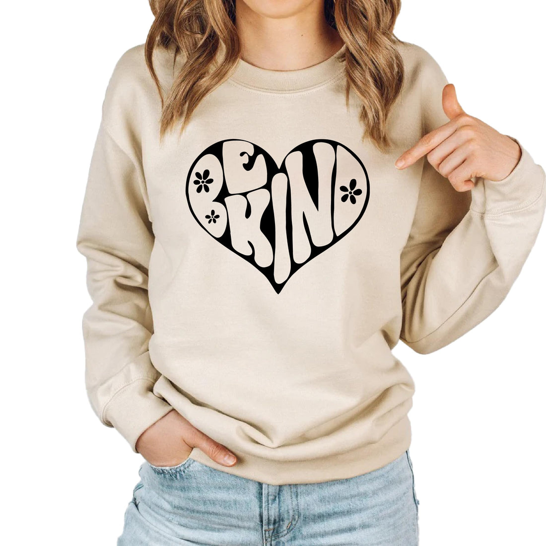 Be Kind Sweatshirt, Positive Quote, Unisex Sweatshirt, Mothers Day Gift--TCoU Recommendations from Amazon Products