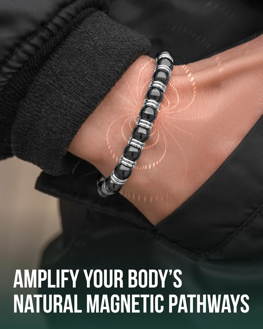 Copper Jewelry--MagnetRX® Magnetic Bracelets for Men & Women – MAX Strength Magnetic Hematite & Copper Bracelet with 8mm Solid Copper Beads (Double Copper), TCoU Recommendations from Amazon Products