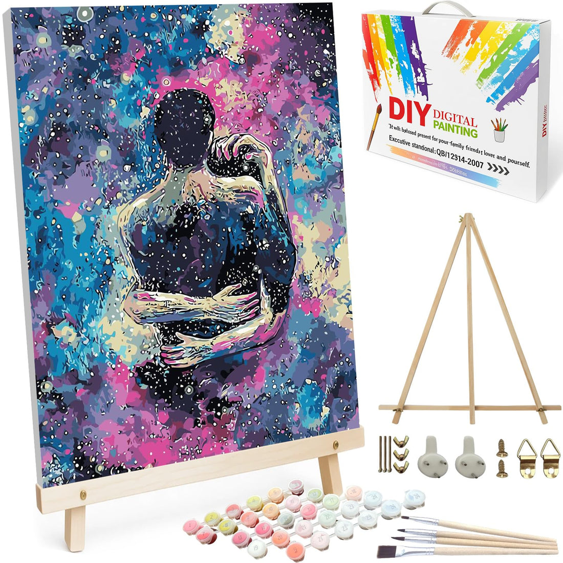 Paint by Numbers Kit for Adults,16" Lx20 W Canvas for Painting Kits for Adults in Colorful Box-Breathtaking Colorful Scenery 8481-Already Stretched on a Wooden Frame, TCoU Recommendations from Amazon Products