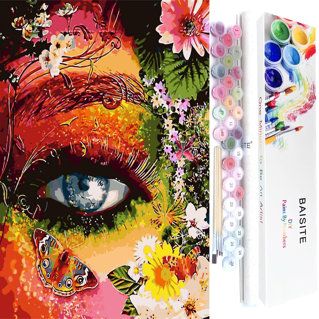 Paint by Numbers Kit for Adults,16" Lx20 W Canvas for Painting Kits for Adults in Colorful Box-Breathtaking Colorful Scenery 8481-Already Stretched on a Wooden Frame, TCoU Recommendations from Amazon Products