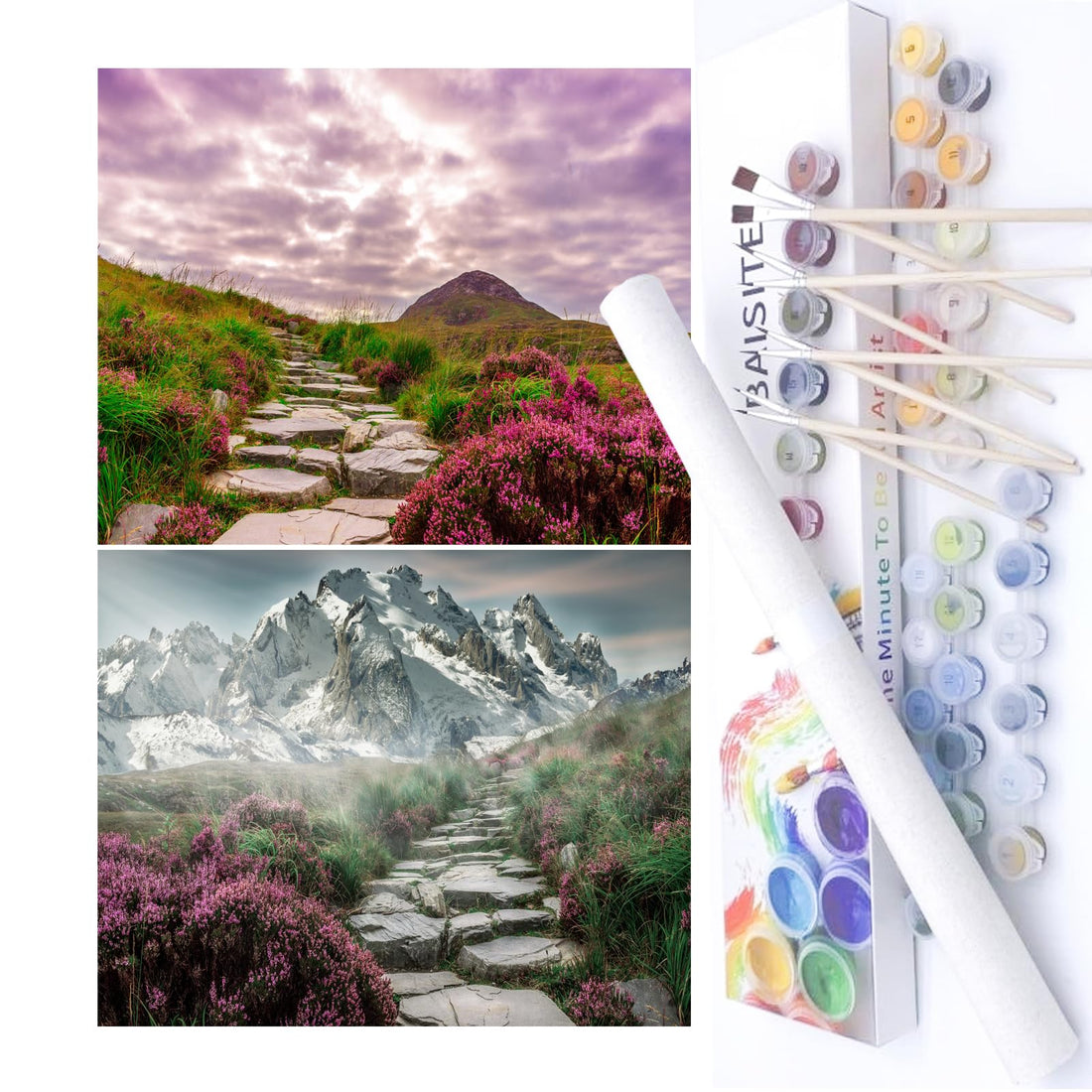 Paint by Numbers Kit for Adults,16" Lx20 W Canvas for Painting Kits for Adults in Colorful Box-Breathtaking Colorful Scenery 8481-Already Stretched on a Wooden Frame, TCoU Recommendations from Amazon Products
