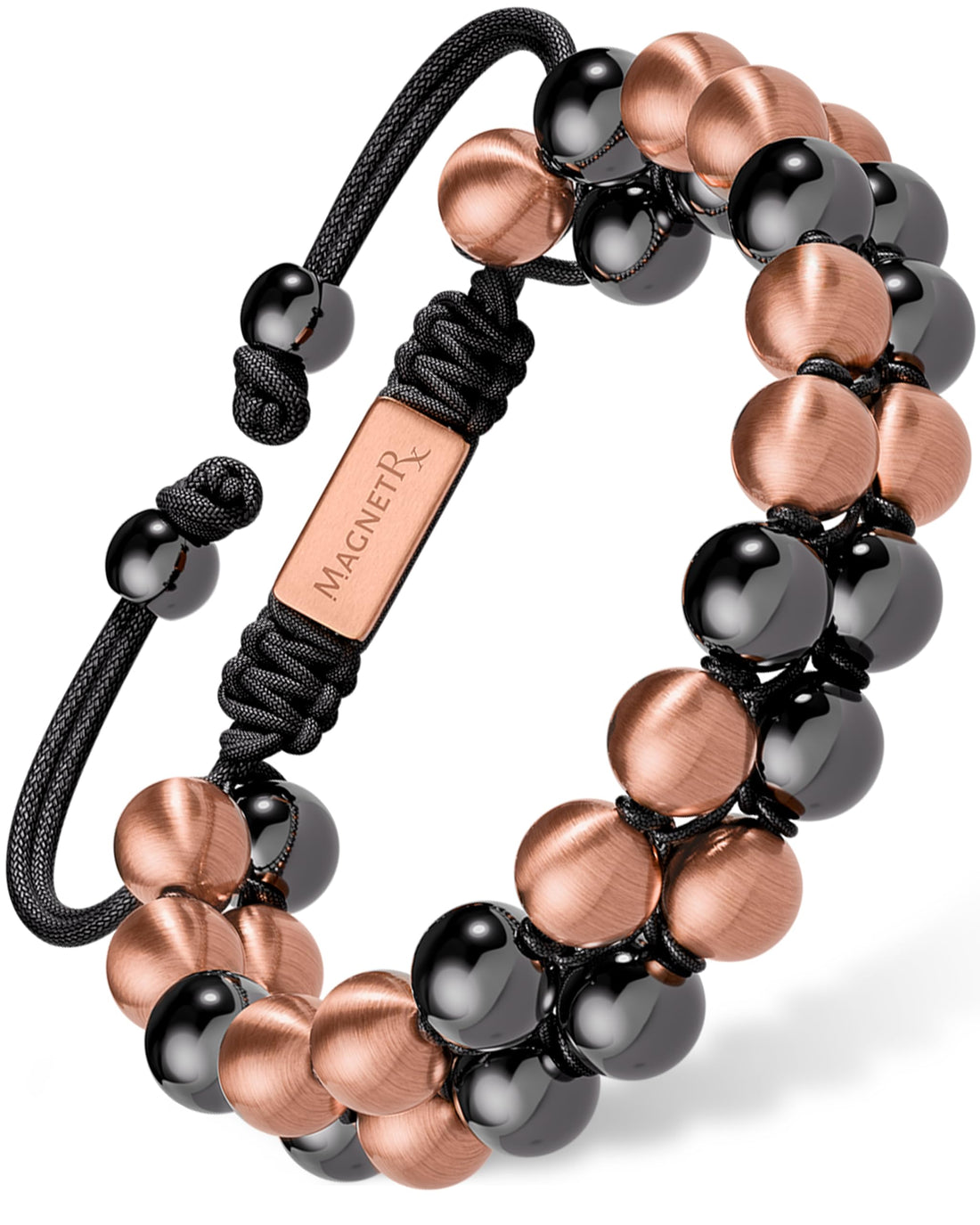 Copper Jewelry--MagnetRX® Magnetic Bracelets for Men & Women – MAX Strength Magnetic Hematite & Copper Bracelet with 8mm Solid Copper Beads (Double Copper), TCoU Recommendations from Amazon Products