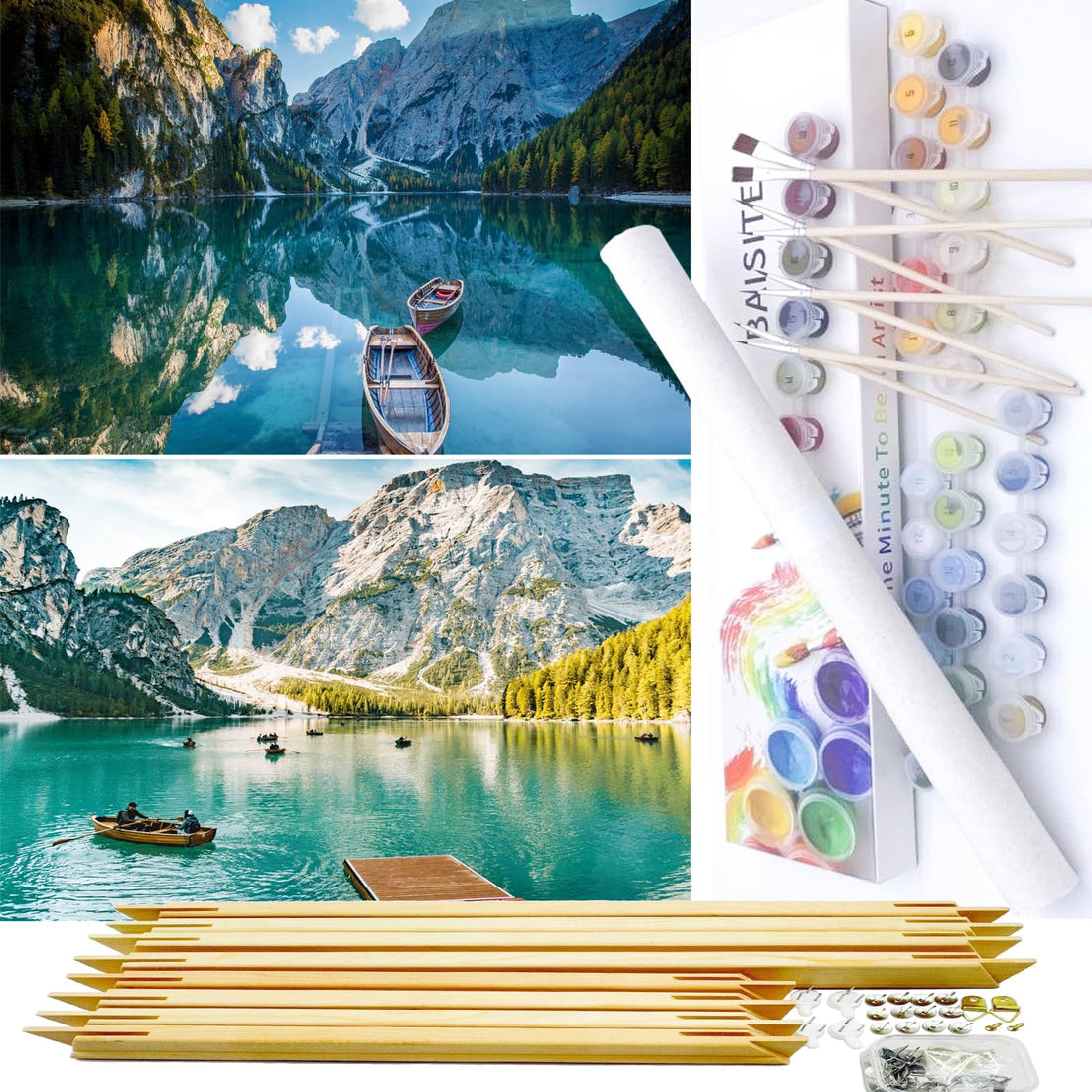 Paint by Numbers Kit for Adults,16" Lx20 W Canvas for Painting Kits for Adults in Colorful Box-Breathtaking Colorful Scenery 8481-Already Stretched on a Wooden Frame, TCoU Recommendations from Amazon Products