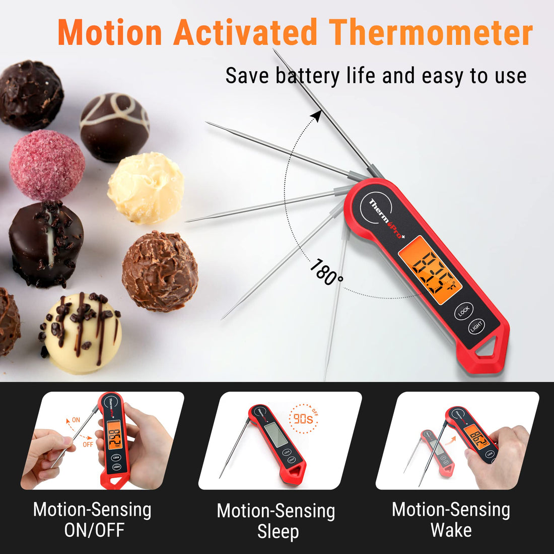 x-Amazon Best Finds - Kitchen - TempPro TempSwift 1 Sec Instant Read Meat Thermometer Digital