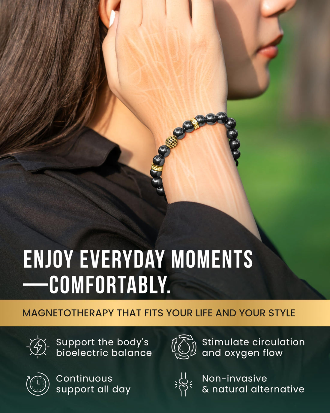 Copper Jewelry--MagnetRX® Magnetic Bracelets for Men & Women – MAX Strength Magnetic Hematite & Copper Bracelet with 8mm Solid Copper Beads (Double Copper), TCoU Recommendations from Amazon Products