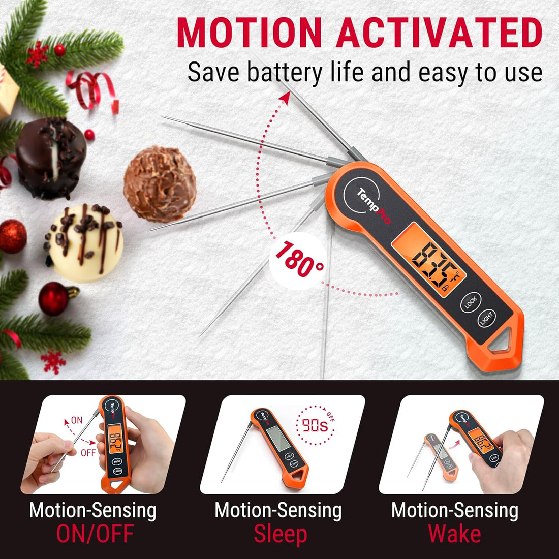 x-Amazon Best Finds - Kitchen - TempPro TempSwift 1 Sec Instant Read Meat Thermometer Digital
