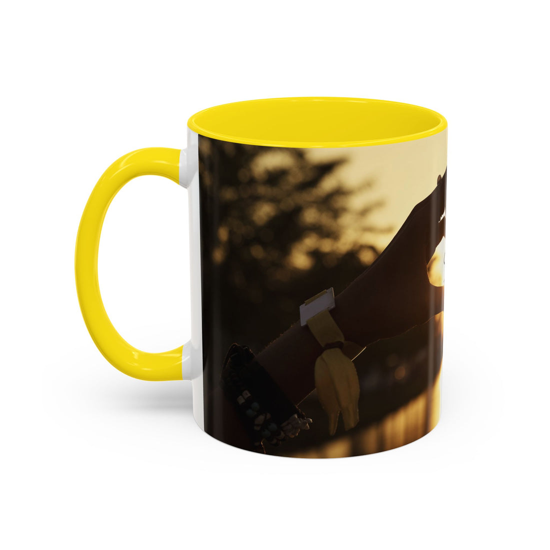 Coffee Mug - Sunset TCoU Heart Hands Design (Accent 11/15oz)
