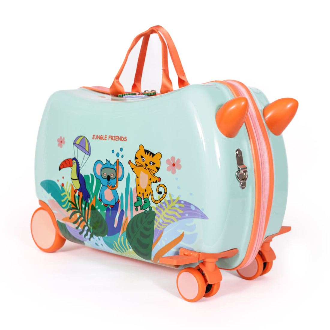 Rideable Children's Suitcase Jungle Friends--by MILK&MOO