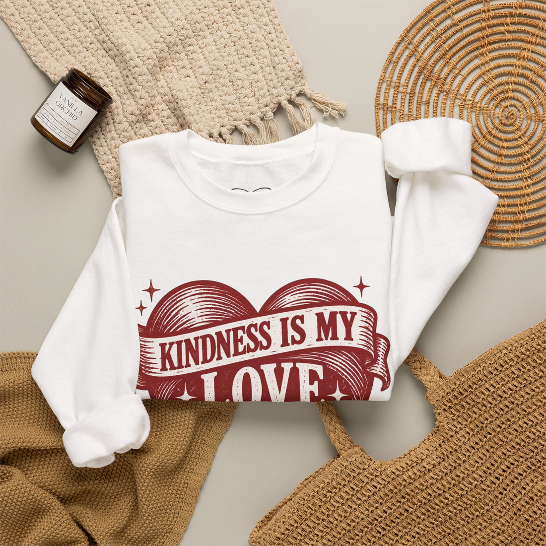 Sweatshirt - TCoU "Kindness Is My Love Language" Sweatshirt