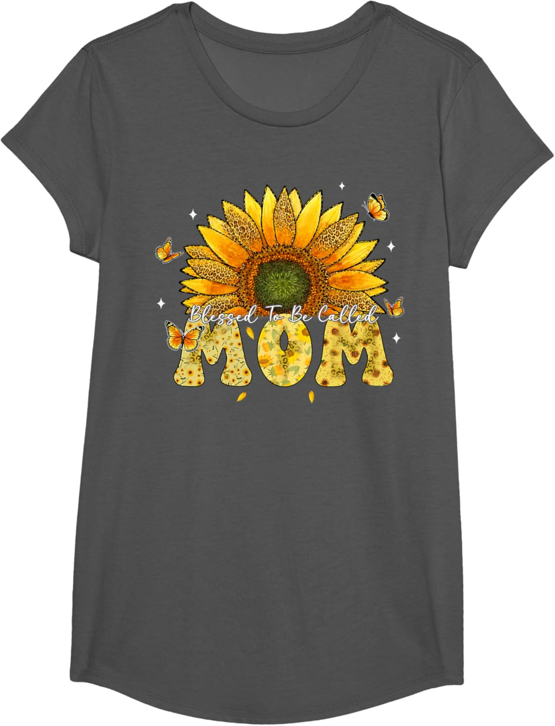 Mother's Day T-Shirt, Leopard Sunflower Blessed to Be Called Mom Cute Mother's Day T-Shirt, TCoU Recommendations from Amazon Products