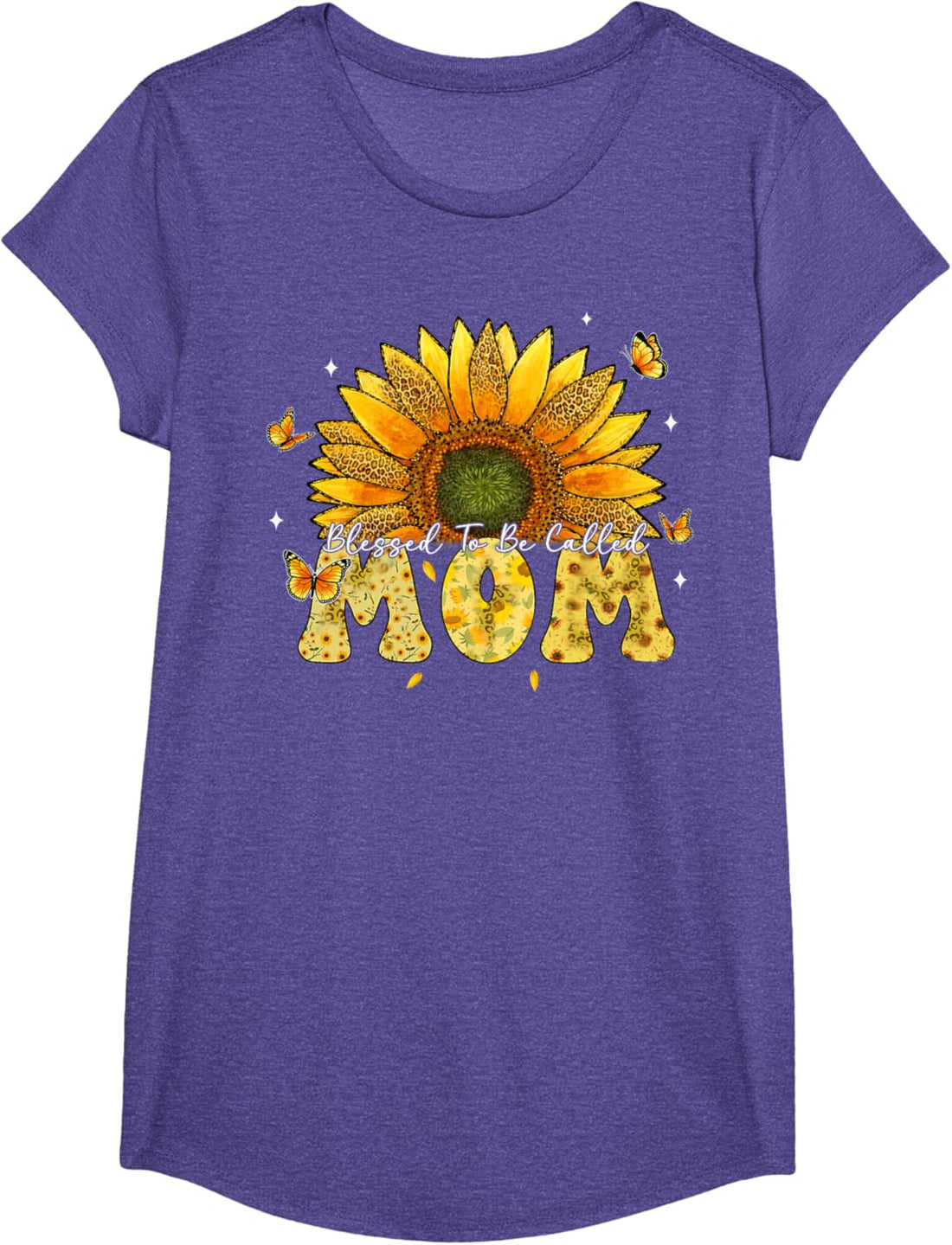 Mother's Day T-Shirt, Leopard Sunflower Blessed to Be Called Mom Cute Mother's Day T-Shirt, TCoU Recommendations from Amazon Products