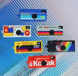 Mini Camera--KODAK CHARMERA Keychain Digital Camera Blind Box Single Box (1PC), Mini Camera, Digicam, Video Recording, Bag Charm,1.6 Megapixels, Micro SD Card Slot, for Beginners Teens and Adults, TCoU Recommendations from Amazon Products