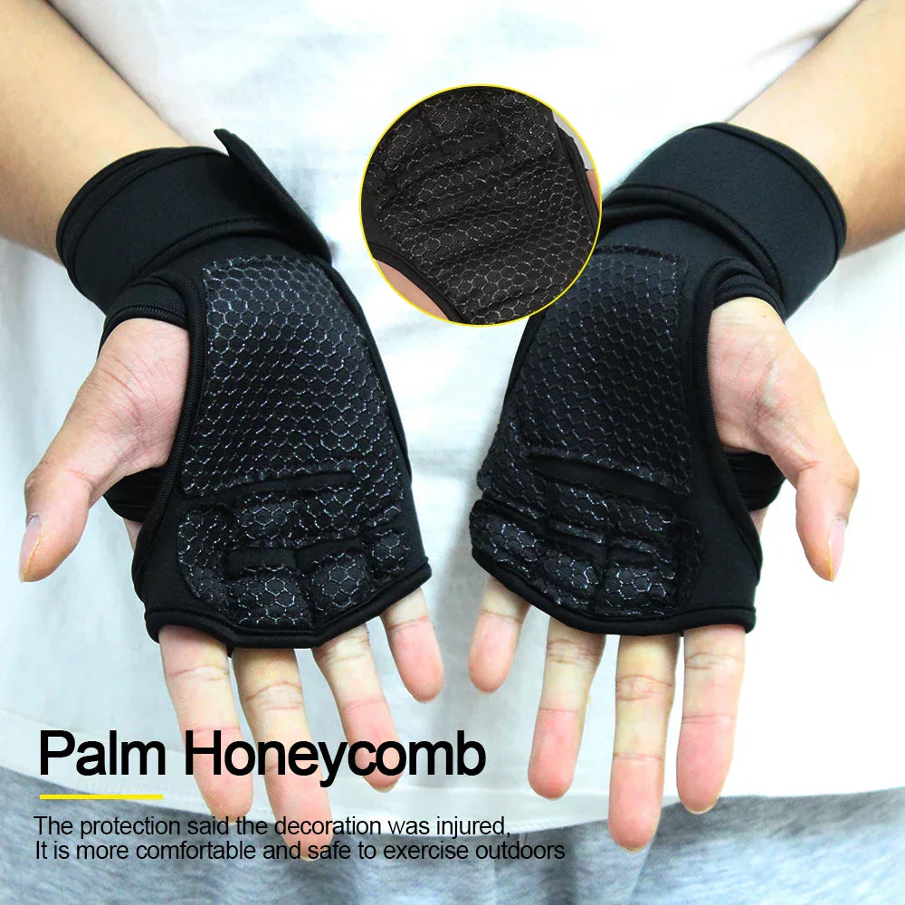 Workout Gloves-Wrist Wraps, for unisex by NNEOBA
